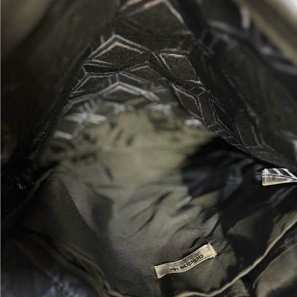 Black Adidas Geometric Mesh Backpack - Picture 4 of 5